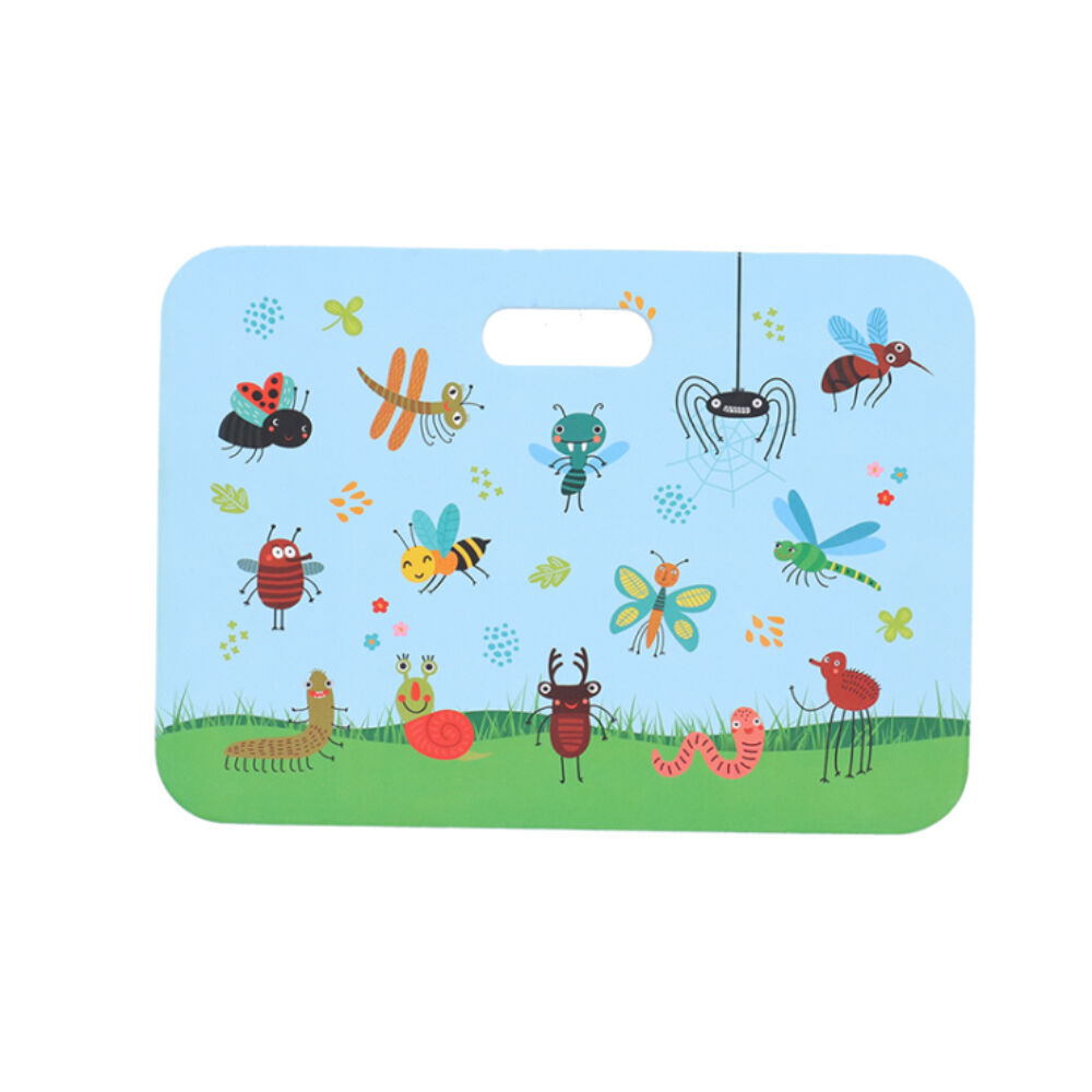 2PK Esschert Design Children's Kneeler Insects Pretend Play Gardening Toy 28cm