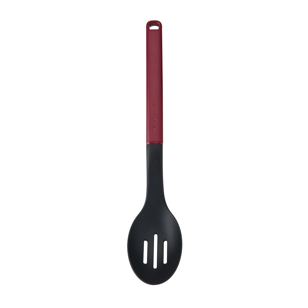 KitchenAid Classic Slotted Nylon Cooking Spoon/Kitchen Utensil Empire Red
