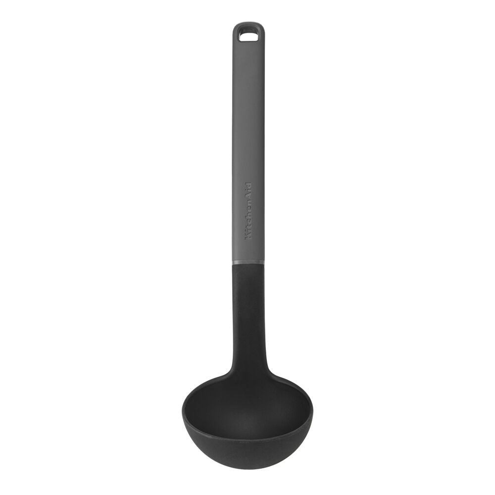 KitchenAid Classic Nylon Serving Ladle/Spoon Cooking Utensil Charcoal Grey