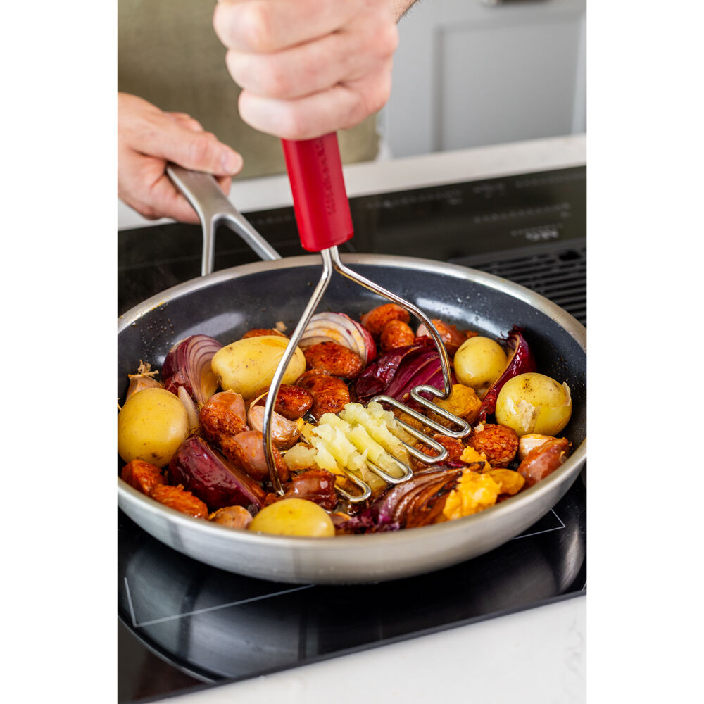 KitchenAid Classic Wire Multipurpose Masher Cooking Utensil Empire Red