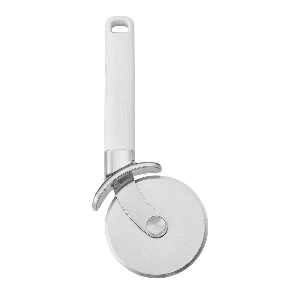 KitchenAid Classic Metal Pizza Wheel/Cutter Cooking Utensil Porcelain White