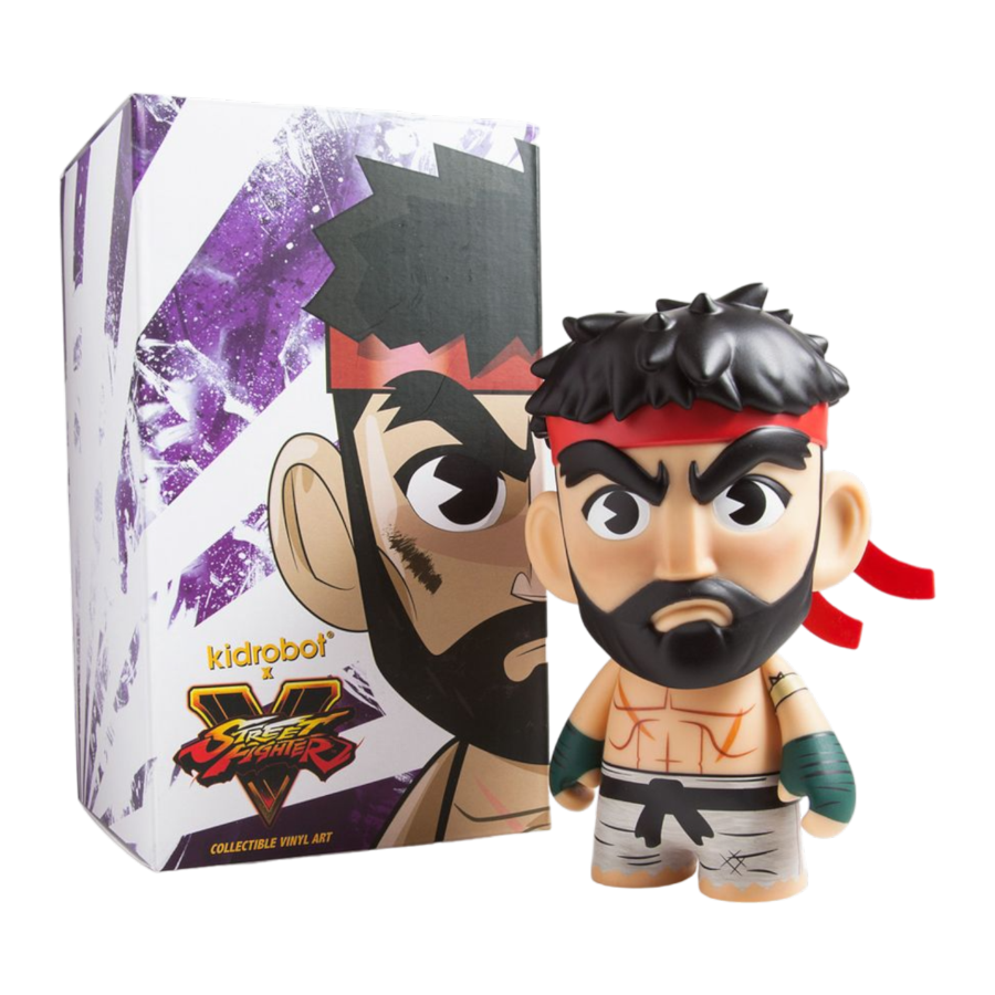 Street Fighter V Hot Ryu Medium Toy Action Figure Display