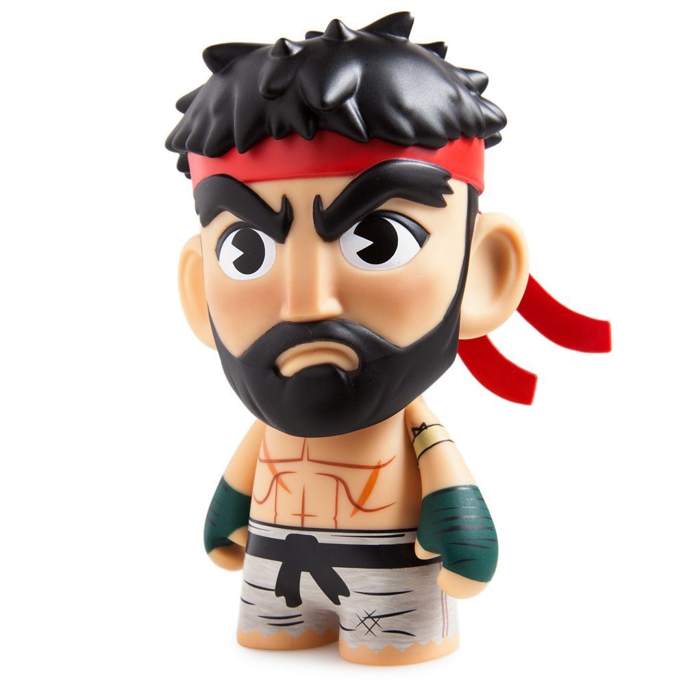 Street Fighter V Hot Ryu Medium Toy Action Figure Display