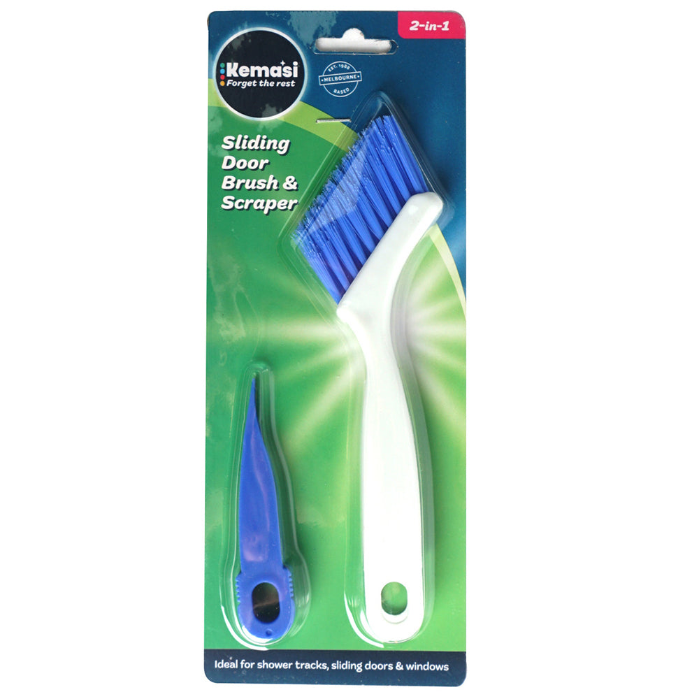 12PK kemasi Sliding Door Brush Home/House Lounge Room Cleaning