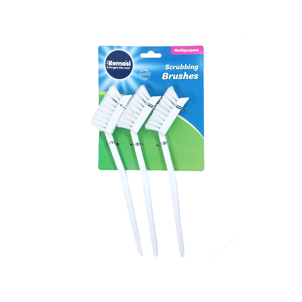 6x 3pc kemasi Washing Brushes Home Kitchen Bathroom Cleaning