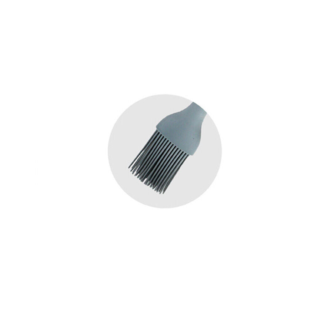 6PK Topchef Silicone Pastry Brush With Wood Handle