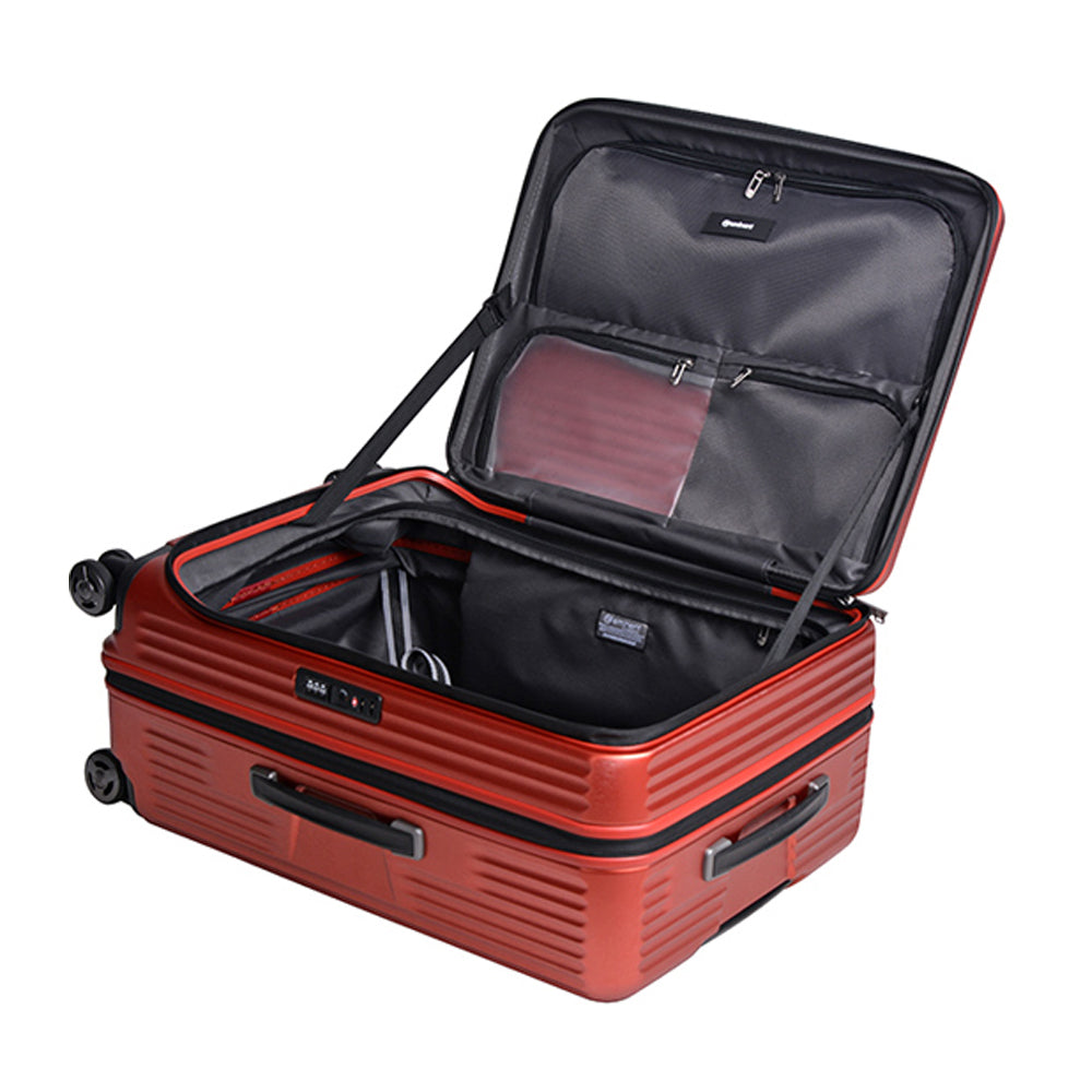 Eminent 24 Trolley Case Wheeled Suitcase - Antique Wine
