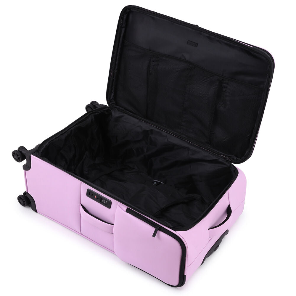 Kate Hill Willow Large Travel Luggage Suitcase Lightweight 71x34cm Purple