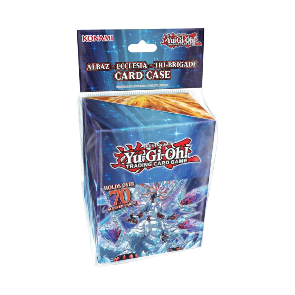 2PK  Yu-Gi-Oh Albaz Ecclesia Tri-Brigade TCG/CCG Card Box Case