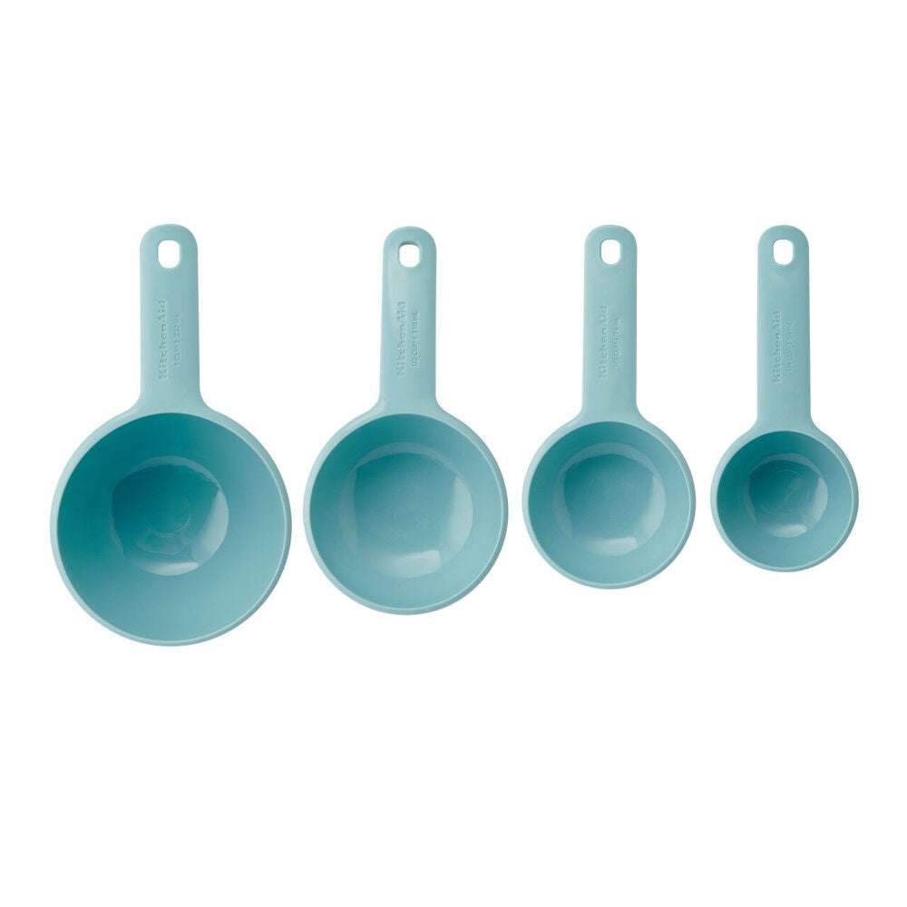4pc KitchenAid Plastic Measuring Cup Set - Mineral Water