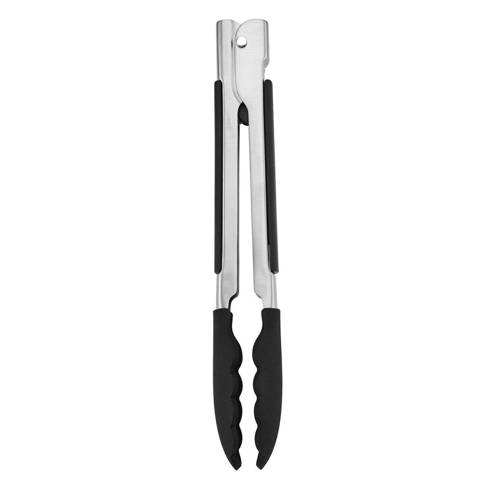 KitchenAid Nylon Silicone-Tipped Side-Locking Tongs Kitchen Utensils 23cm