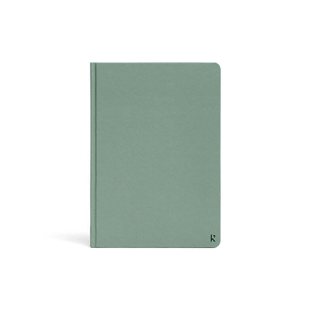 Karst 144-Sheets A5 Stone Paper Hard Cover Plain Notebook Eucalypt
