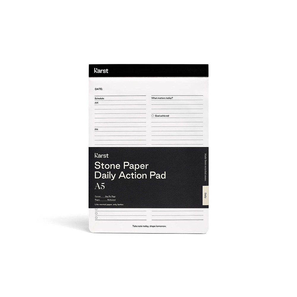 Karst A5 Stone Paper Daily Action Notepad Writing Stationery Pad