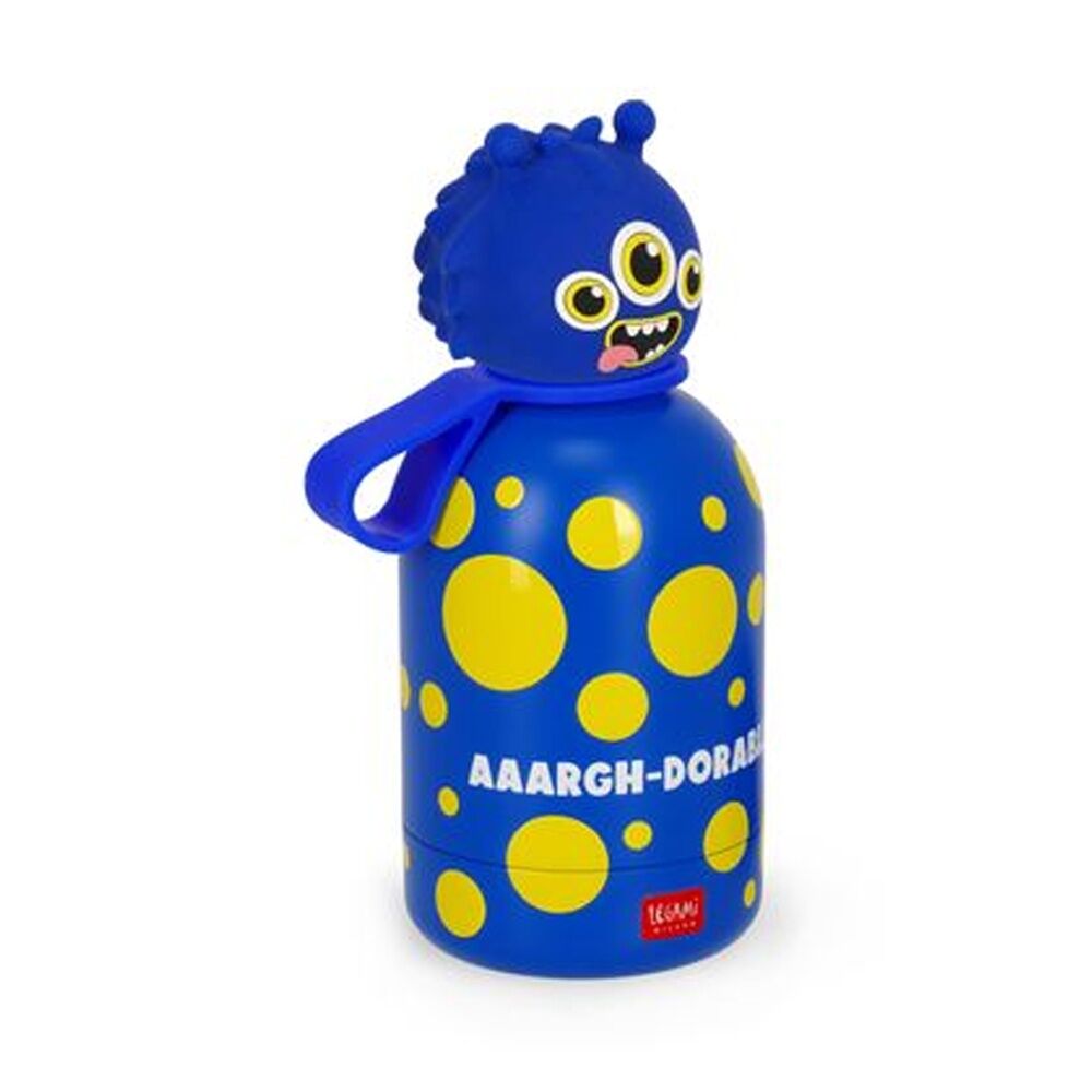 Legami BFF Kids Bottle Monster Theme Vacuum Flask 12Hr Hot 24Hr Cold 310ml