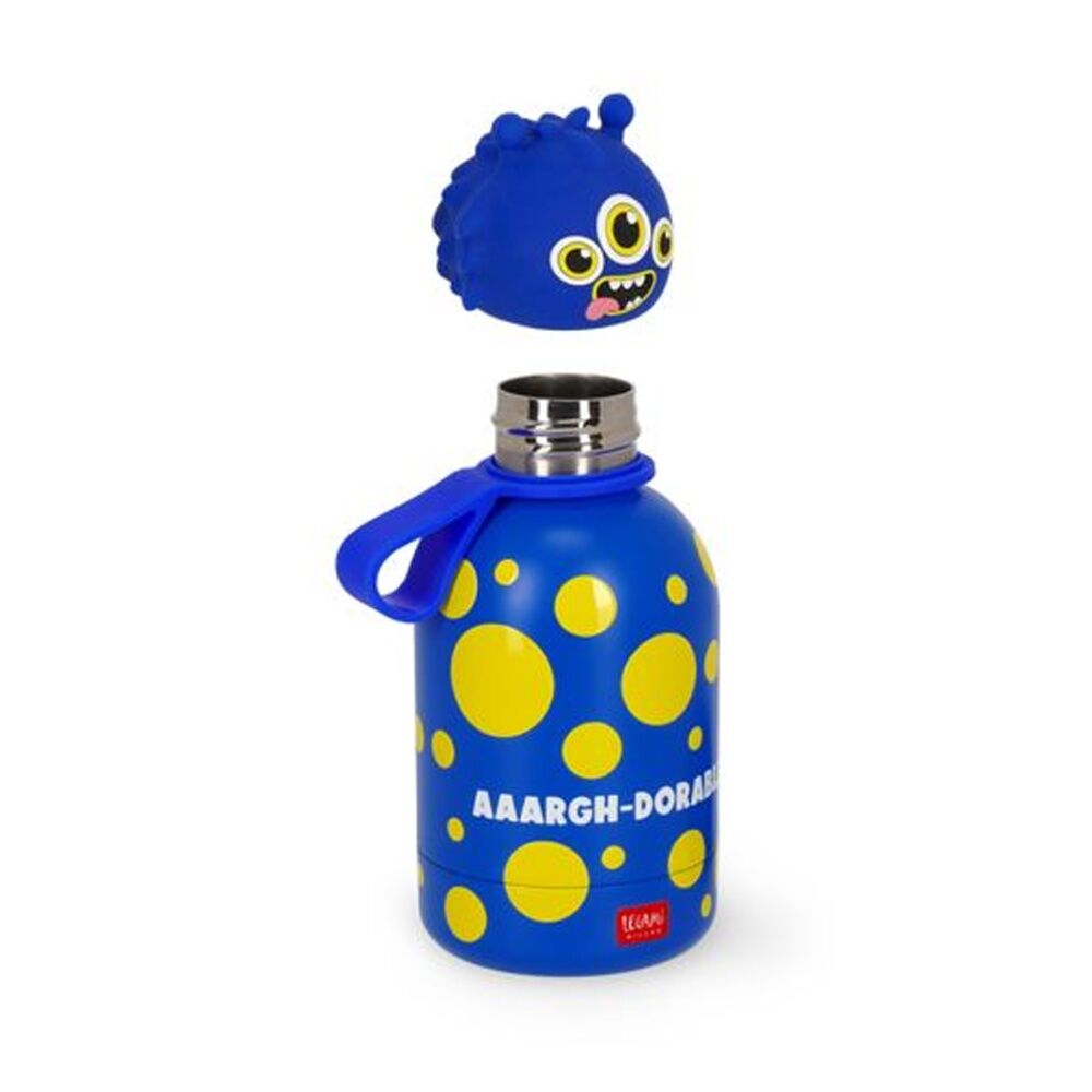 Legami BFF Kids Bottle Monster Theme Vacuum Flask 12Hr Hot 24Hr Cold 310ml
