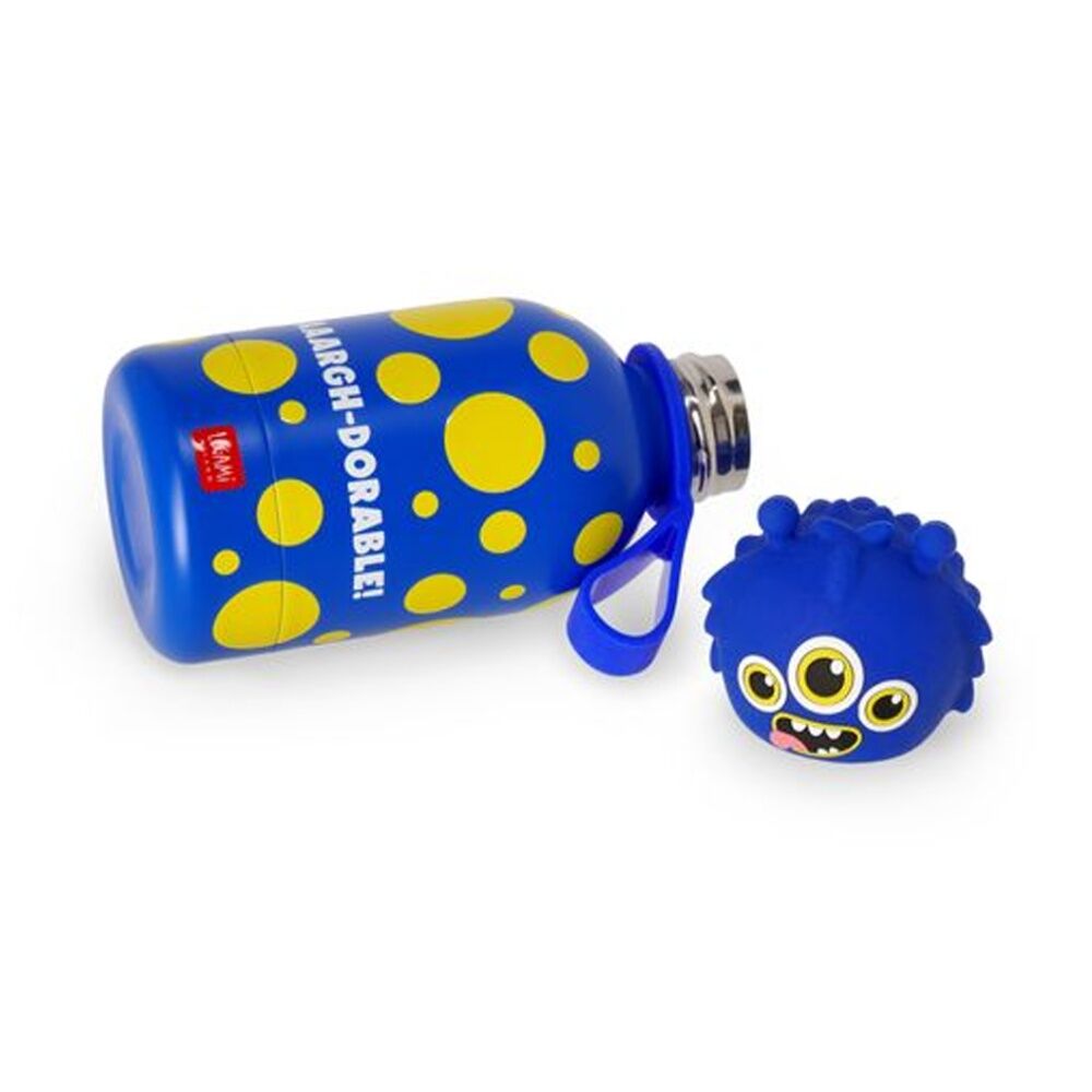 Legami BFF Kids Bottle Monster Theme Vacuum Flask 12Hr Hot 24Hr Cold 310ml