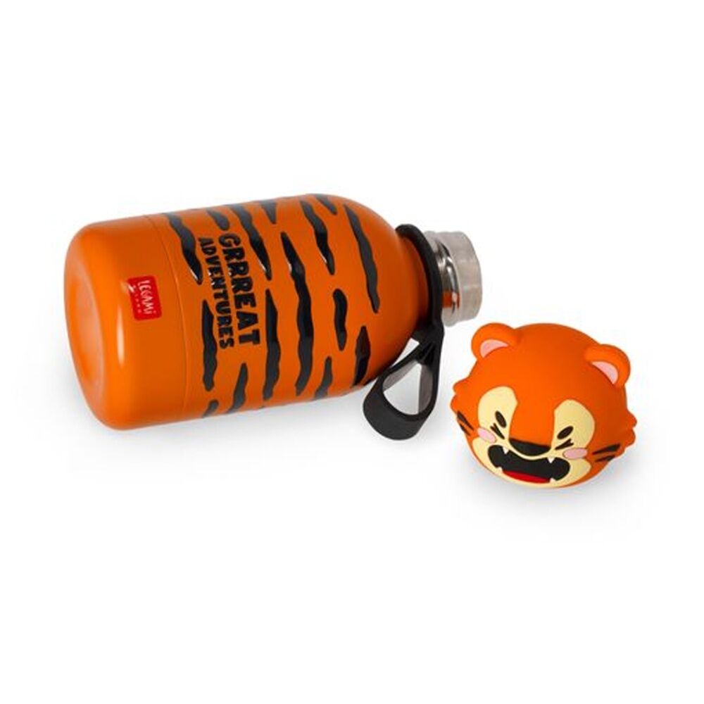 Legami BFF Kids Bottle Tiger Theme Vacuum Flask 12Hr Hot 24Hr Cold 310ml