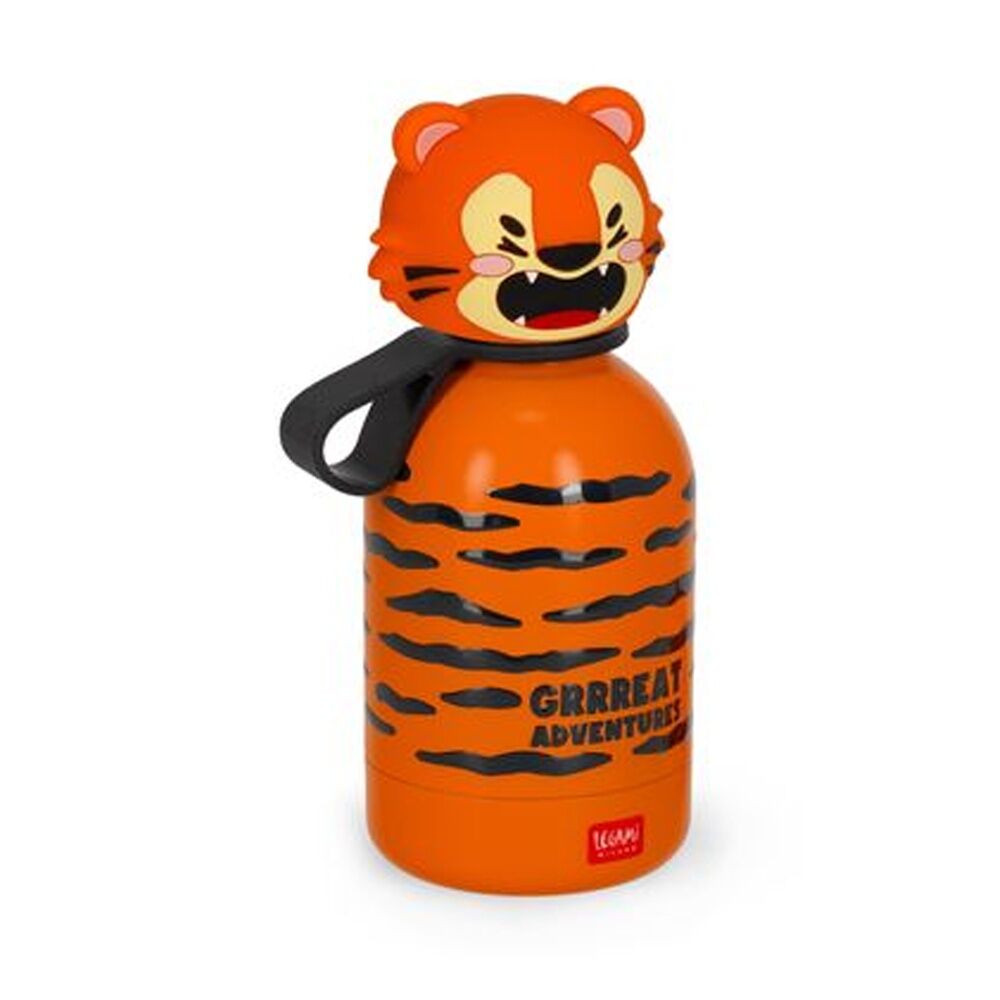 Legami BFF Kids Bottle Tiger Theme Vacuum Flask 12Hr Hot 24Hr Cold 310ml