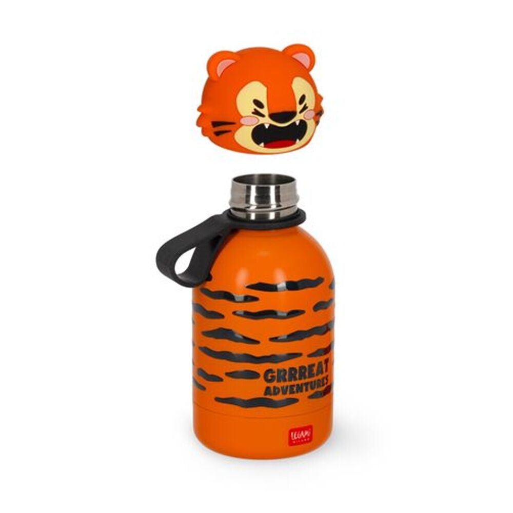 Legami BFF Kids Bottle Tiger Theme Vacuum Flask 12Hr Hot 24Hr Cold 310ml