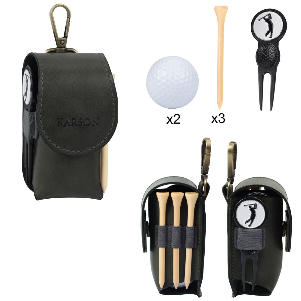 6pc NF Living Karson Golf Gift Set 10x8 Complete Accessory Stainless Steel