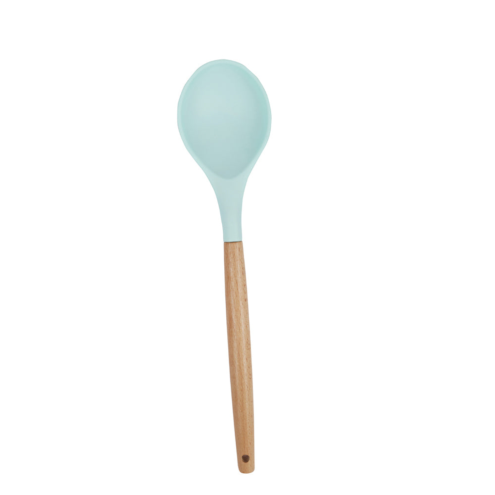 6PK Urban Kitchen Silicone Spoon Mint Green 32x7cm Versatile Tool