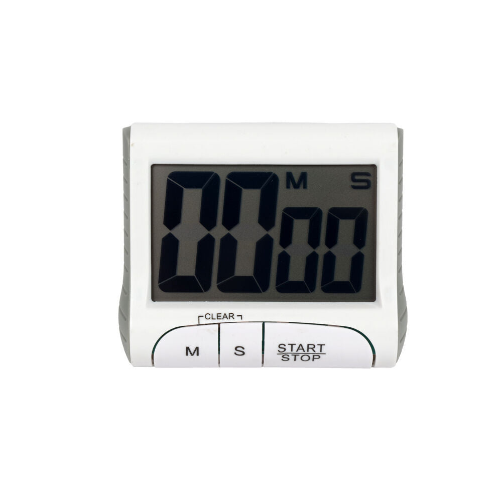 2PK Kitchenware Co Digital Kitchen Timer With Magnet 8x7cm White