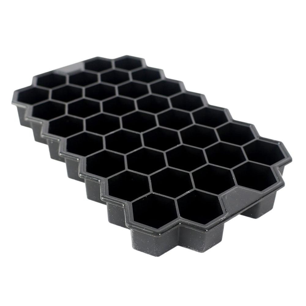 6PK Urban Kitchen Hexagon Silicone Ice Tray 37 Cubes 19.5x11.5cm