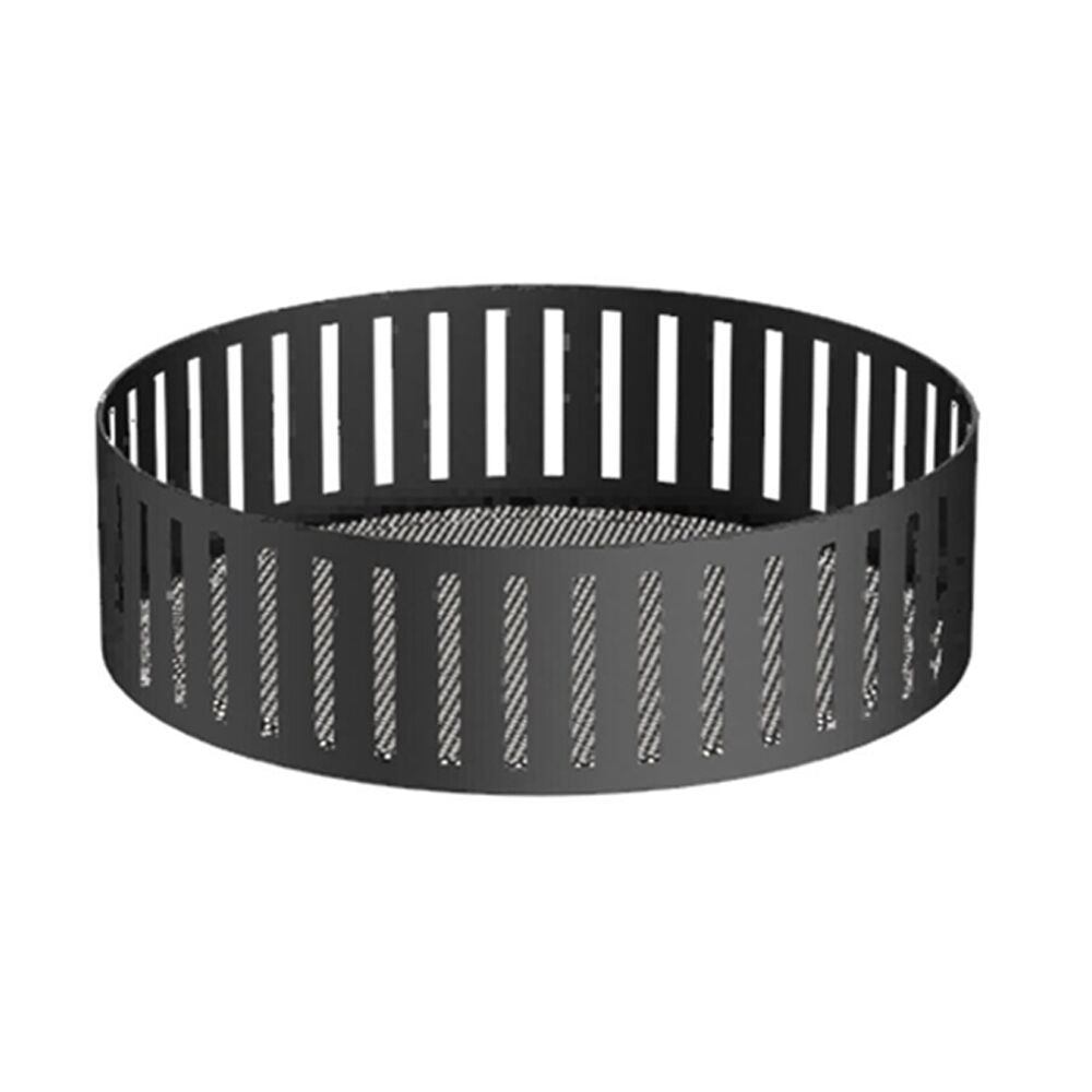 2PK Hudson Wireware Range Fruit Basket Rust Resistant 30.5cm Black