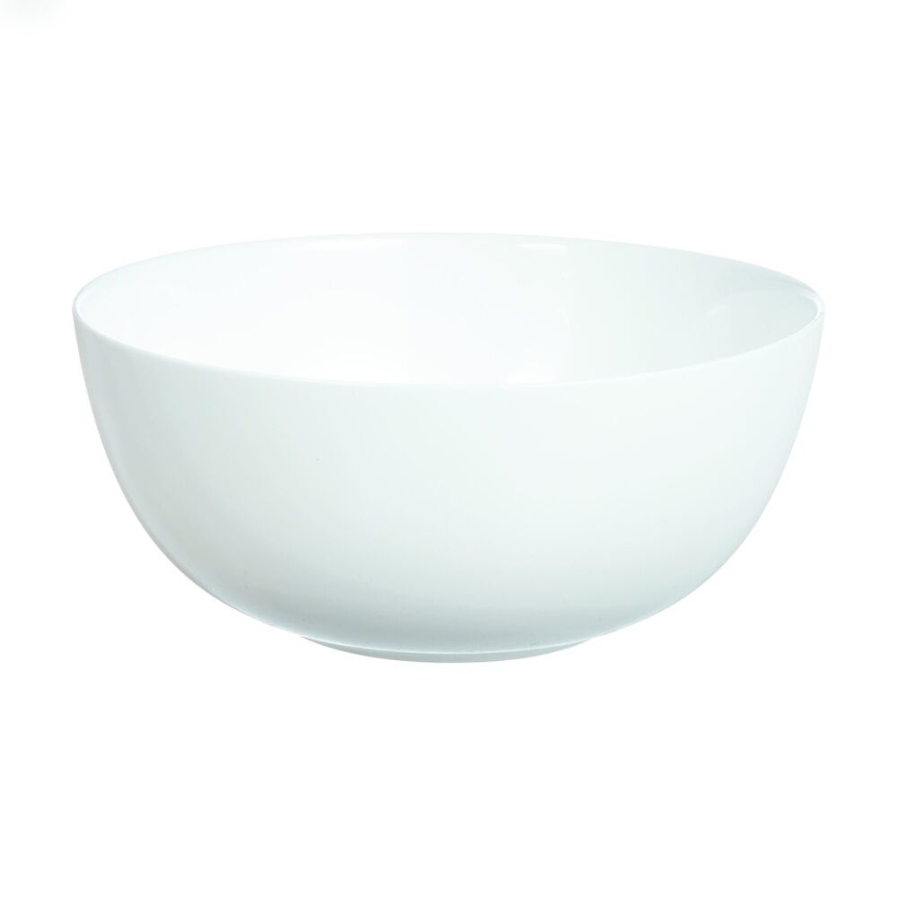 2PK Luminarc Diwali Salad Bowl 26x11cm Serveware Opal Glass White