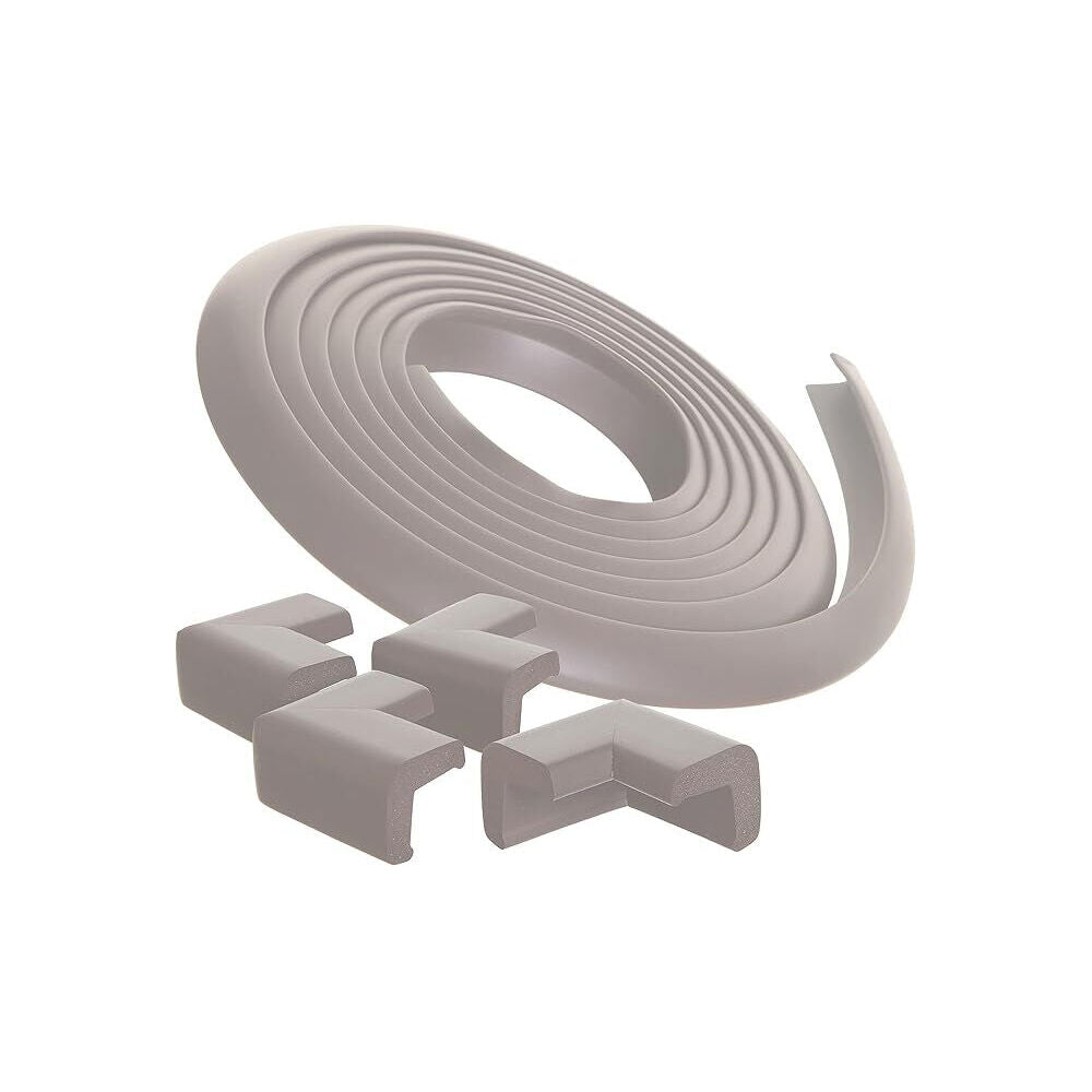 4PK Dreambaby Bump-Guard Soft Foam Furniture Kit 2M Roll - Grey