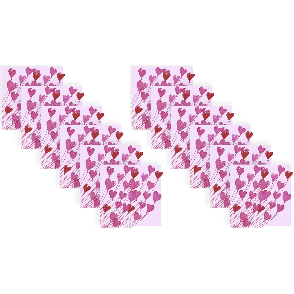 240pc Paper+Design Luncheon 3-Ply Napkin 33x33cm - Love