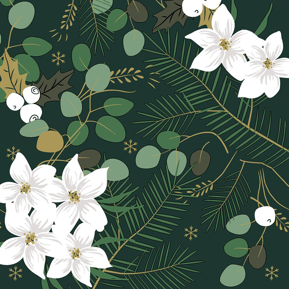 120pc Paper+Design Luncheon 3-Ply Napkin 33x33cm - Wintergarden