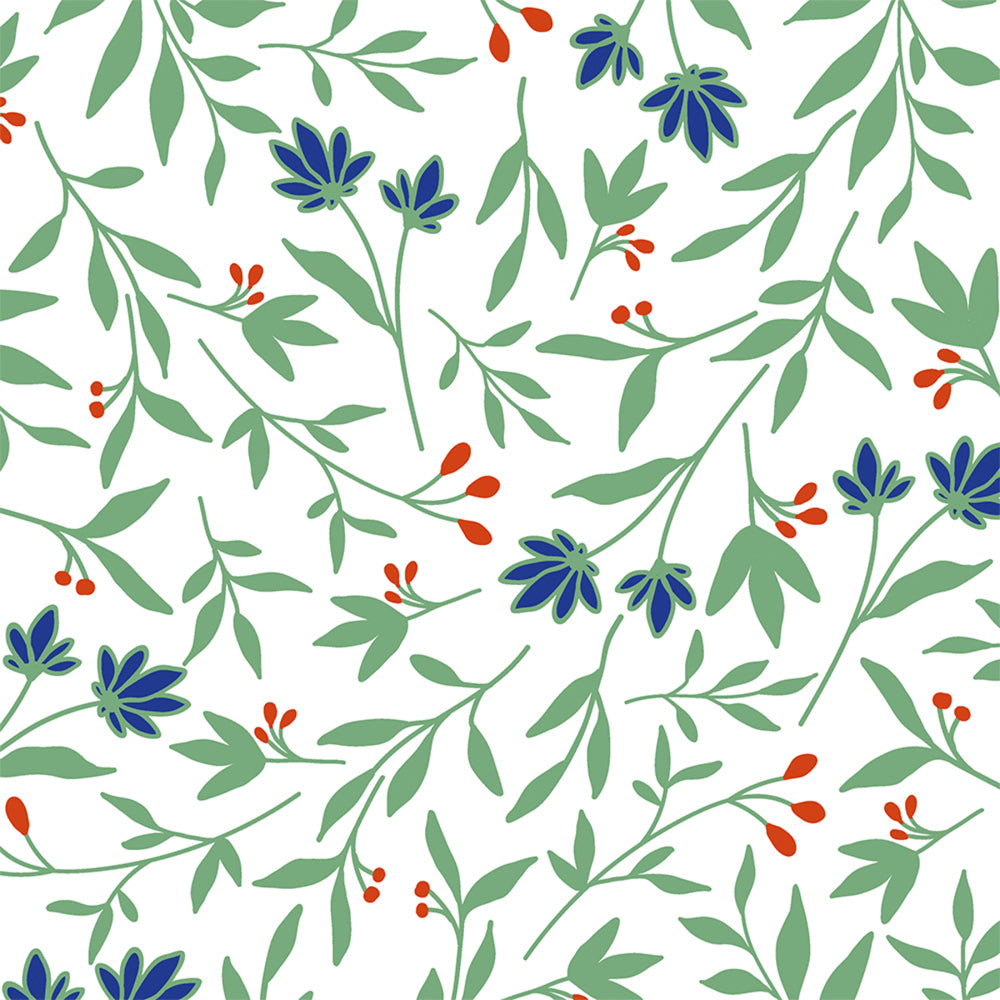 240pc Paper+Design Luncheon 3-Ply Napkin 33x33cm - Flora