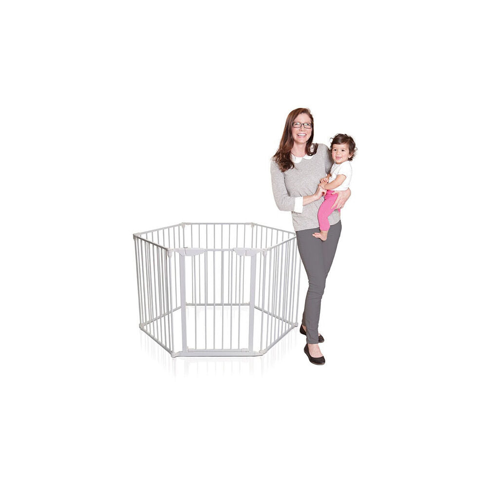 Dreambaby Mayfair 3in1 Converta Playpen Baby Security Gate - White