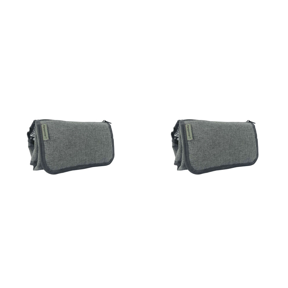 2PK Dreambaby Change Mat Padded Headrest 60x50cm Charcoal