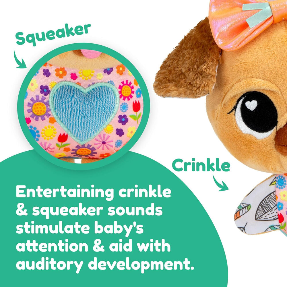 Lamaze Lovely the Pug Clip & Go Kids/Childrens Toy 0+