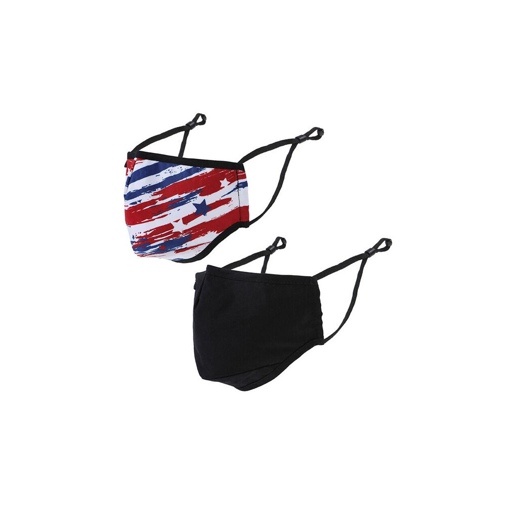 6x 2pc Dreambaby Reusable Protective Face Masks Adult - Red/Blue