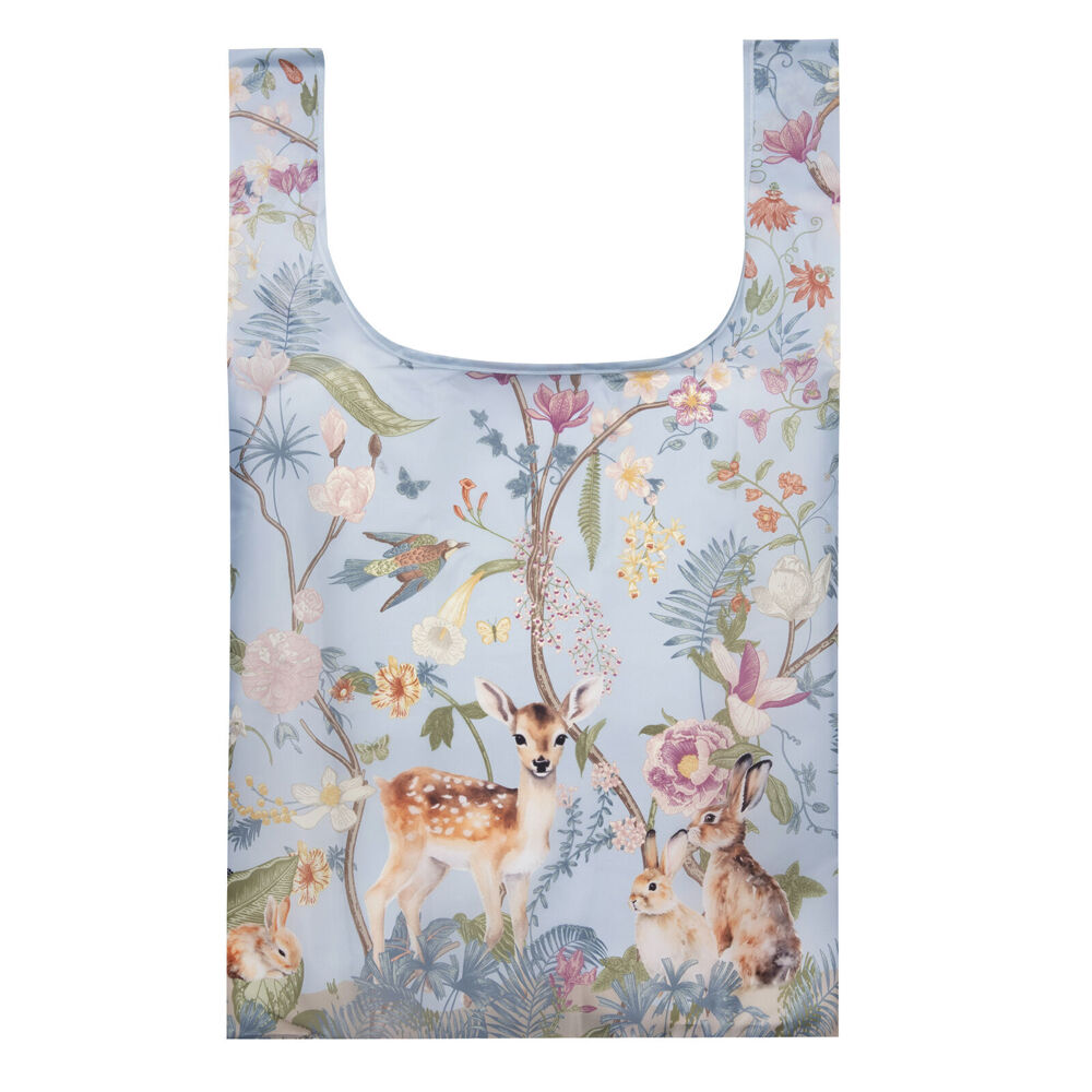 2x Ashdene Reusable Enchanted Forest Grocery Storage Shopping Bag 36x64cm