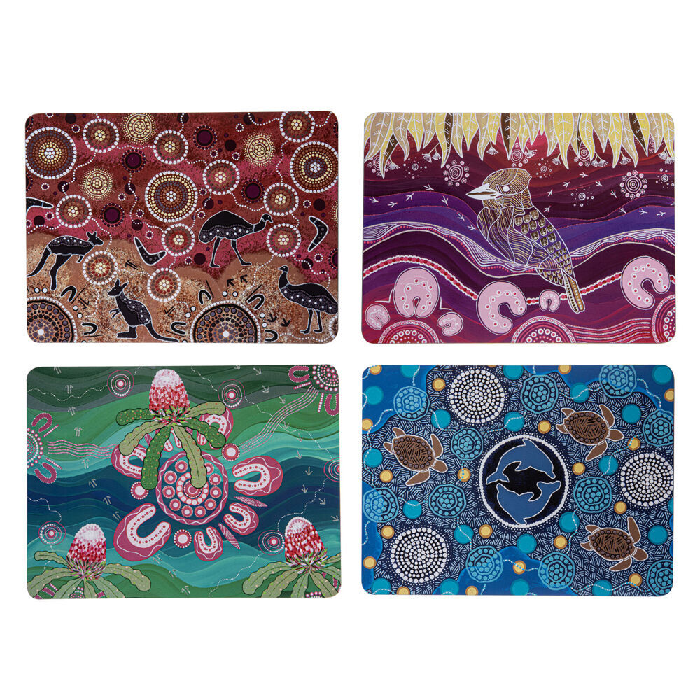2x 4pc Ashdene Spirit Land Kitchen Dining Counter Table Placemat 29x21.5cm