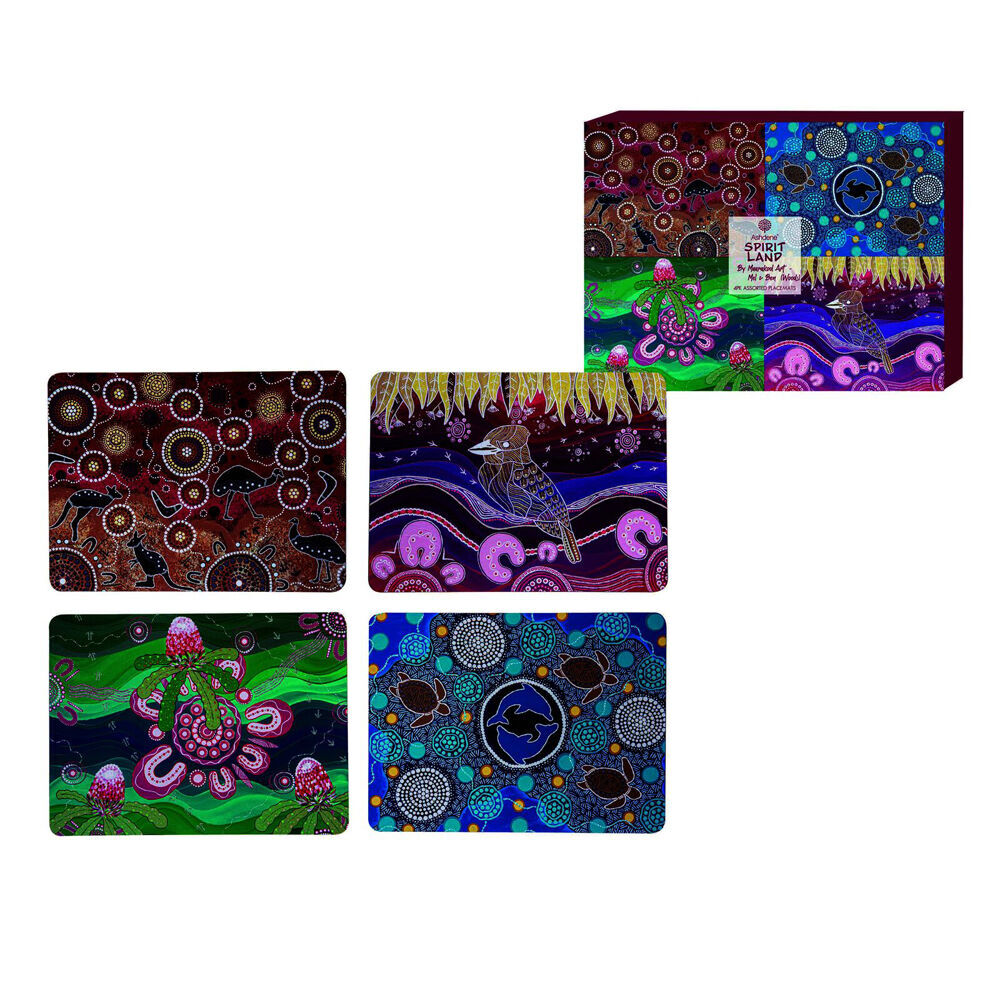 2x 4pc Ashdene Spirit Land Kitchen Dining Counter Table Placemat 29x21.5cm