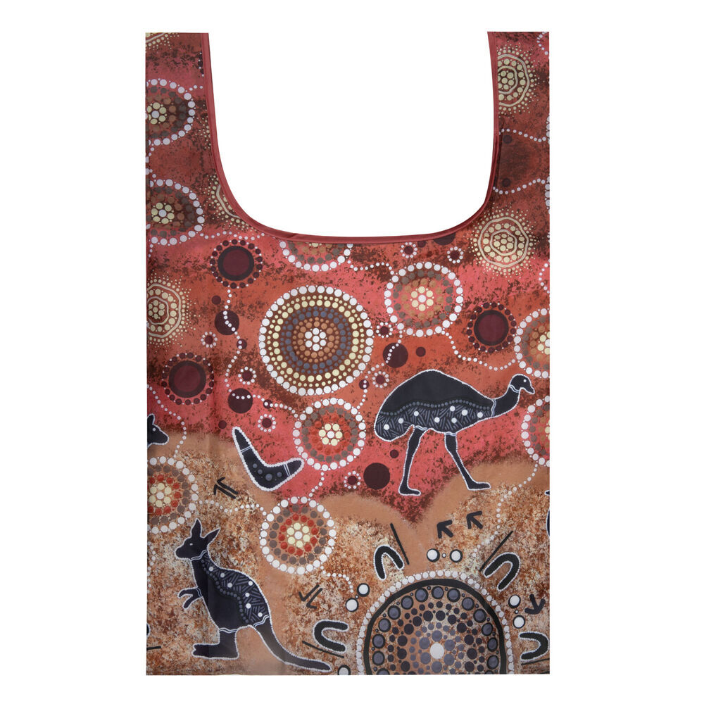 4PK Ashdene Spirit Land Hunting At Sunset Grocery Storage Shopping Bag 36x64cm