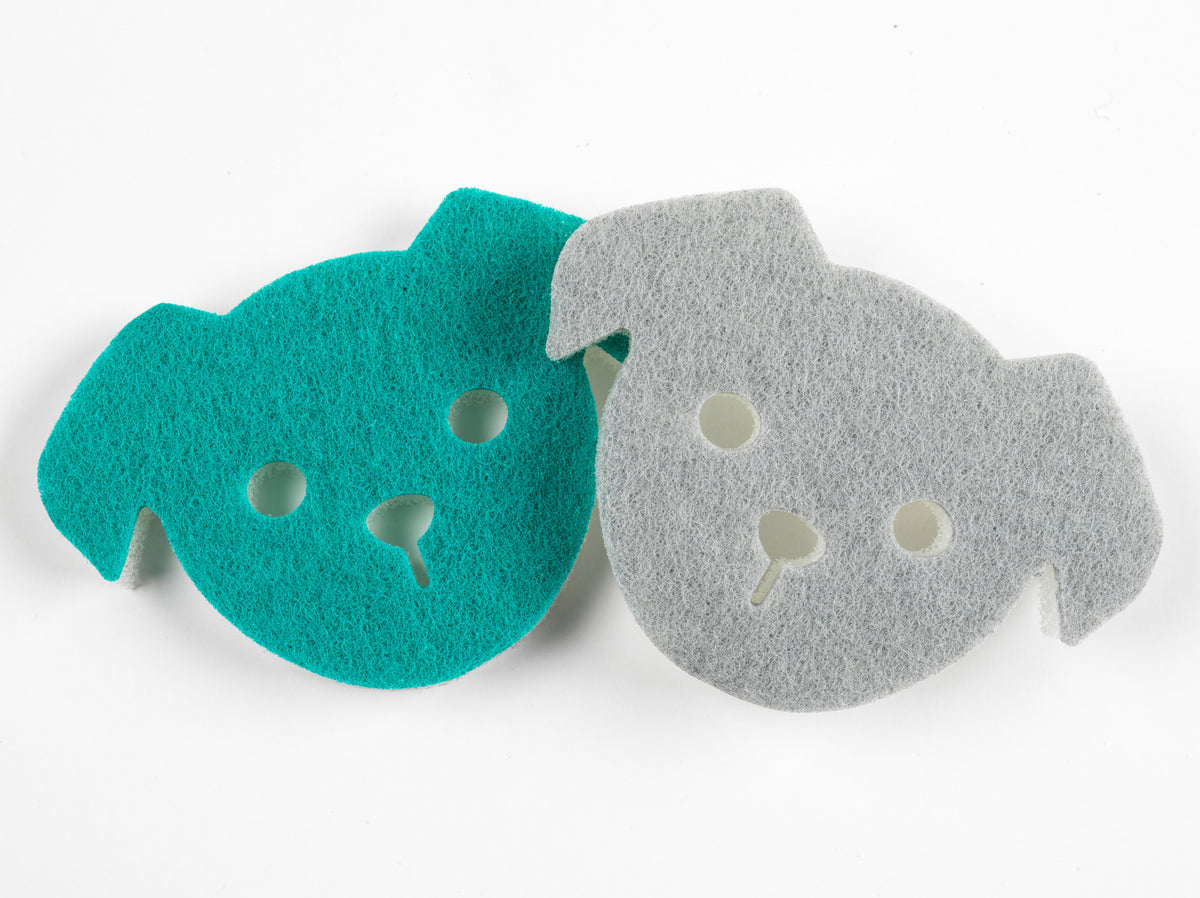 6x 2pc Beldray Pet Plus Pet/Cat/Dog Cleaning Sponge For Food Bowl