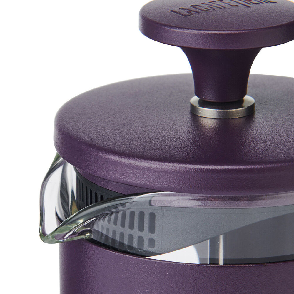 La Cafetiere Pisa 3-Cup Cafetiere Glass Coffee Press - Purple
