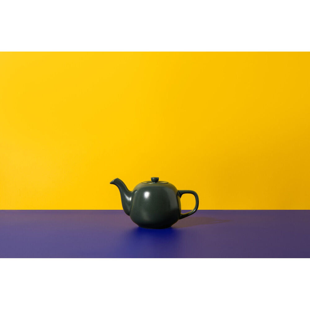 La Cafetiere Stoneware Classic Teapot Kettle 600ml - Green
