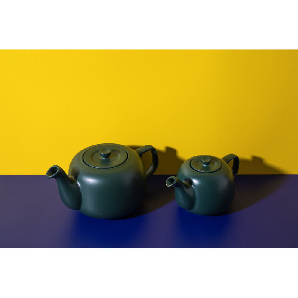 La Cafetiere Stoneware Classic Teapot Kettle 1.2L - Green