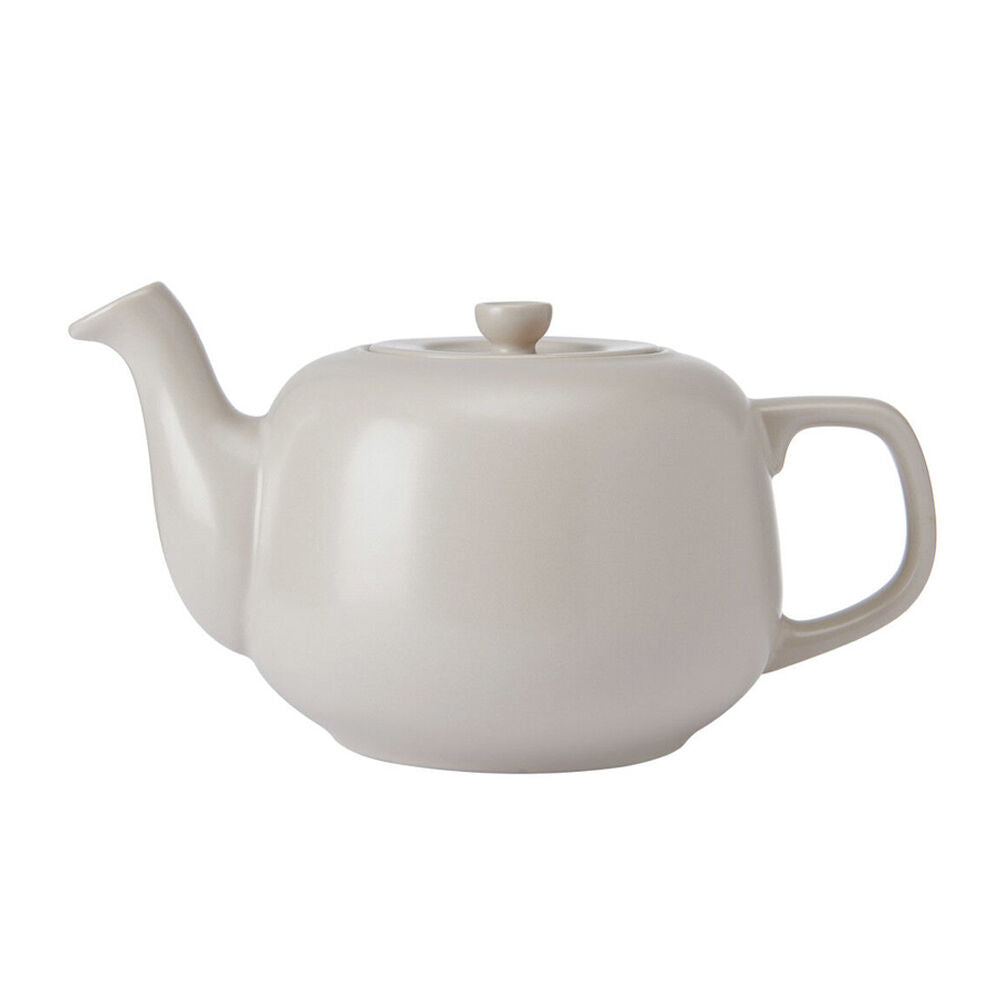 La Cafetiere Stoneware Classic Teapot Kettle 1.2L - Latte