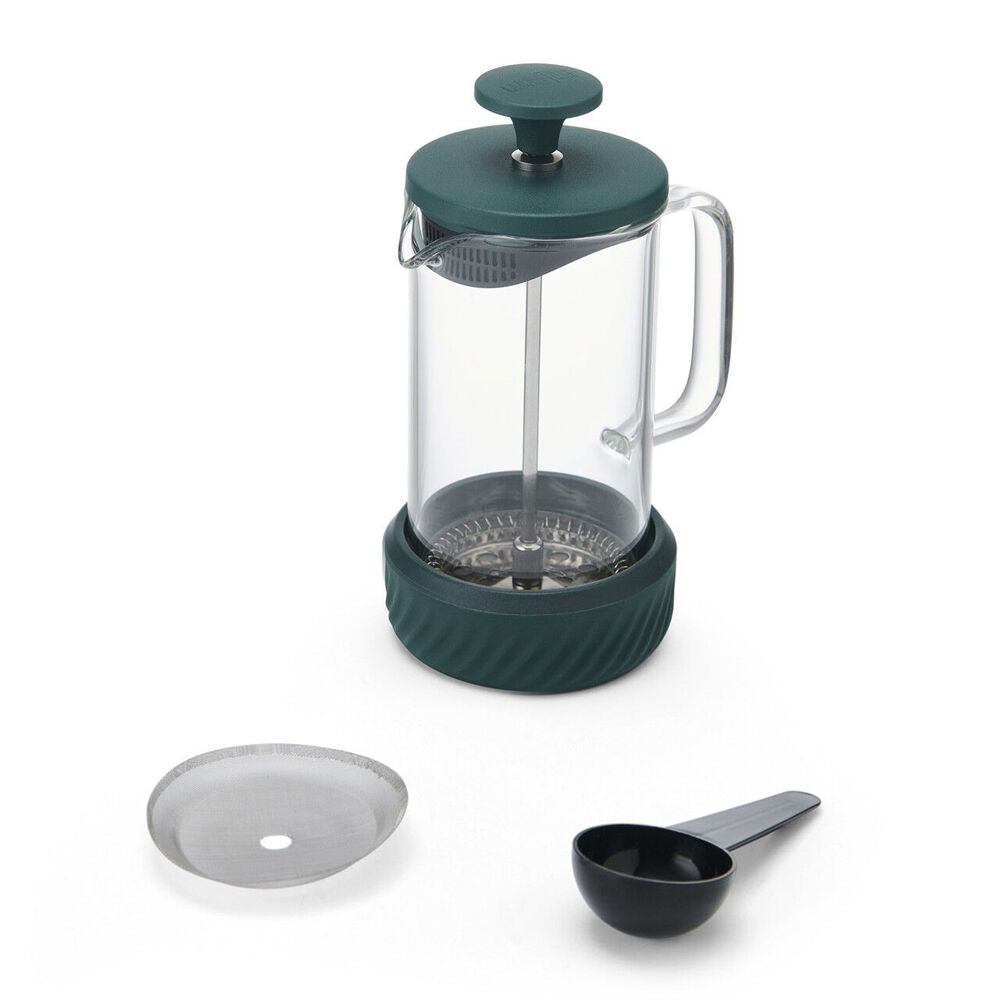 3pc La Cafetiere Zero 3-Cup No Mess French Press - Green