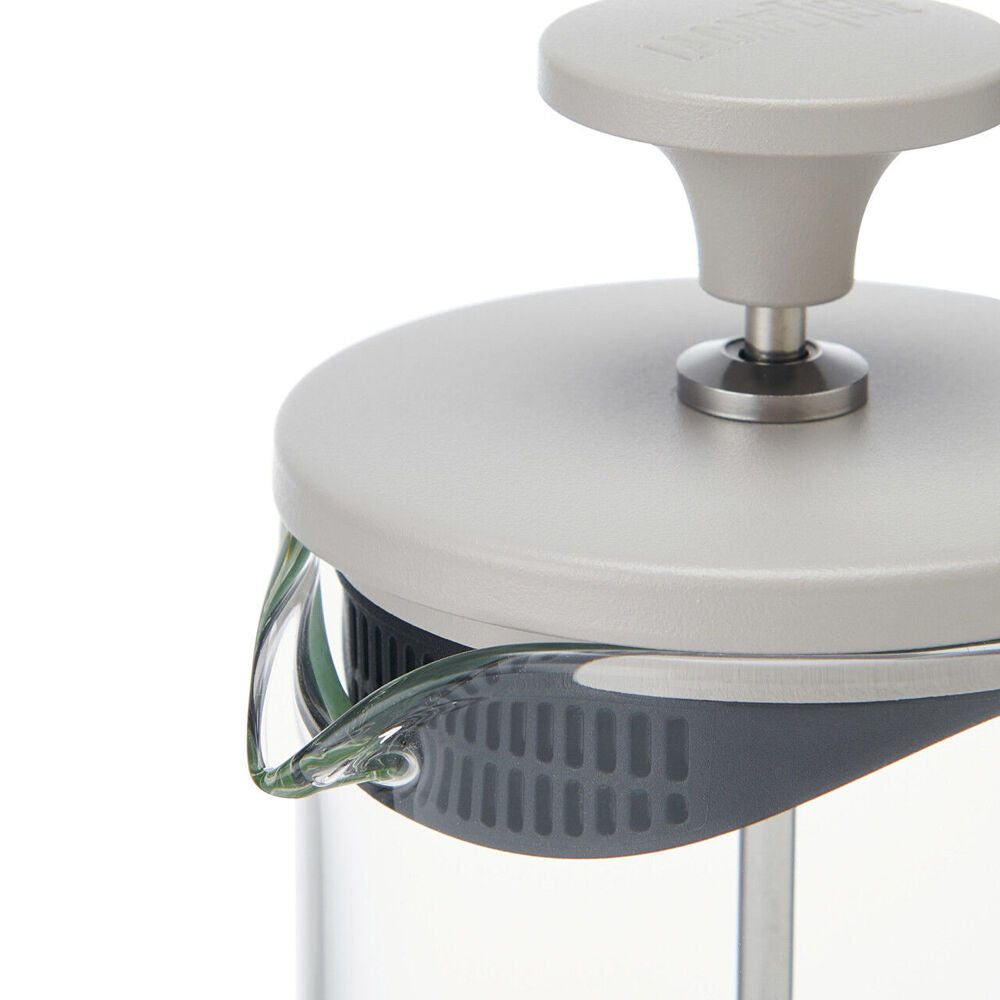 3pc La Cafetiere Zero 3-Cup No Mess French Press 350ml - Latte