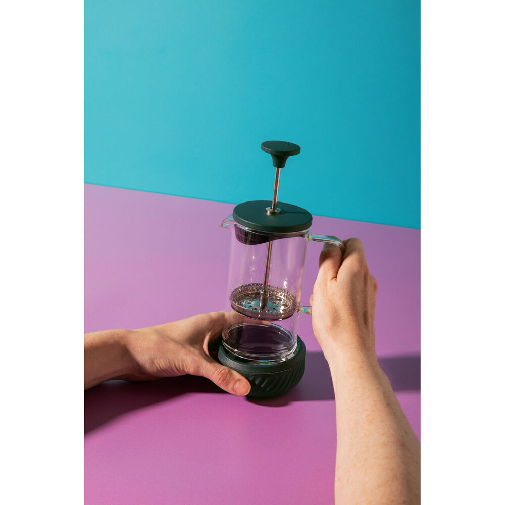 3pc La Cafetiere Zero 8-Cup No Mess French Press - Green