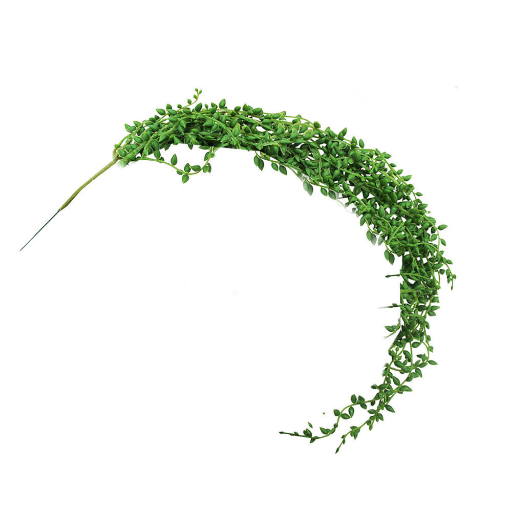 6PK LVD Hanging 75cm Pearls Artificial/Fake Plant - Green